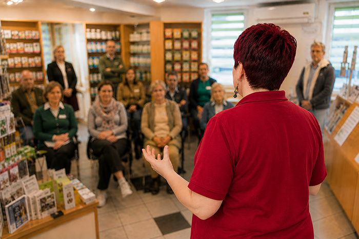 Vortrag von Jessyca Martin in der Eichsfeld Apotheke